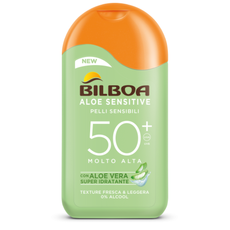 Lait Solaire Corps 50+ Aloe Sensitive Bilboa 200ml