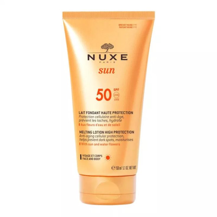 LAIT SOLAIRE VISAGE ET CORPS SPF50 NUXE SUN 150ML