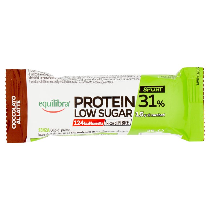 Protéine 31% Low Sugar Equilibra® Chocolat au Lait 40g