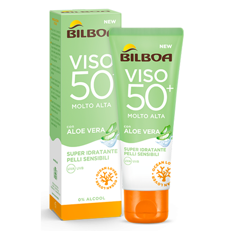 Visage 50+ à l'Aloe Peaux Sensibles Bilboa 50ml