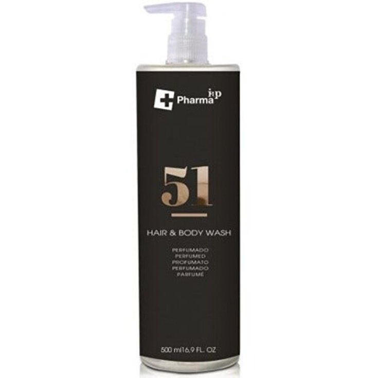 Gel Parfumé Corps/Cheveux Homme N51 Iap Pharma 500 ml