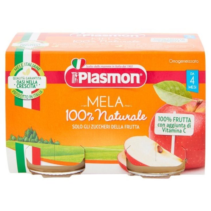 POMME Homogénéisée Plasmon® 2X80G