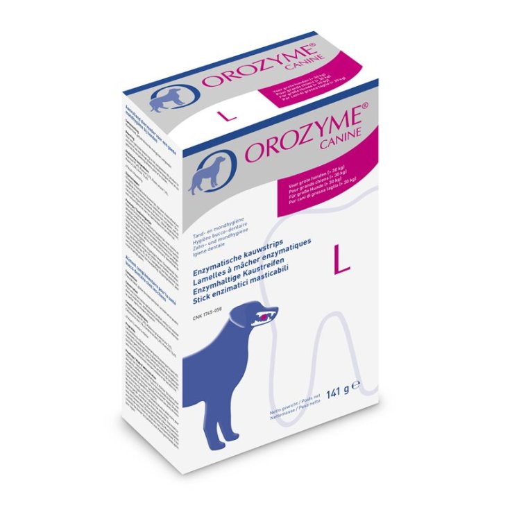 OROZYME® CANINE - Bandelettes enzymatiques à croquer pour chiens de grandes races