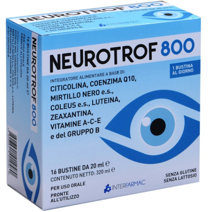 NEUROTROF 800 INTERFARMAC 16 SACHETS