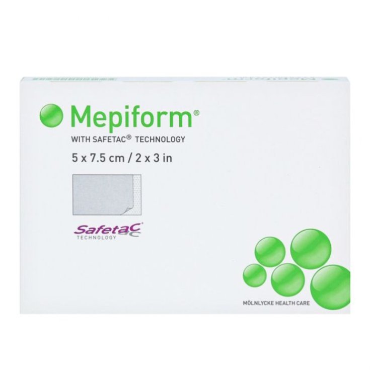 MEPIFORM® PANSEMENT 5X7.5 STÉRILE 5 Pièces