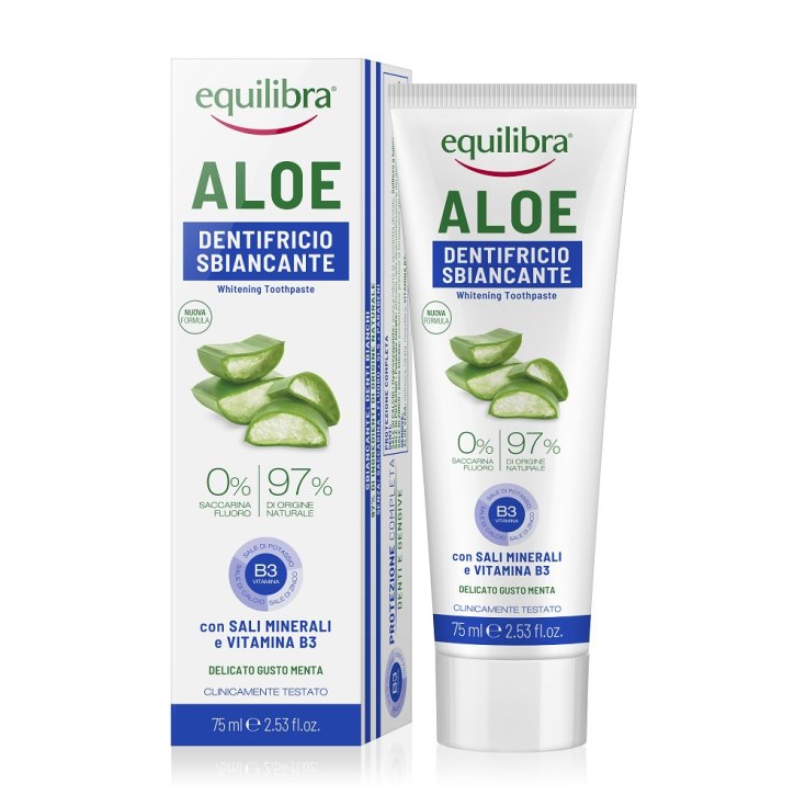 Equilibra® Aloe Gel Dentifrice Blanchissant 75ml