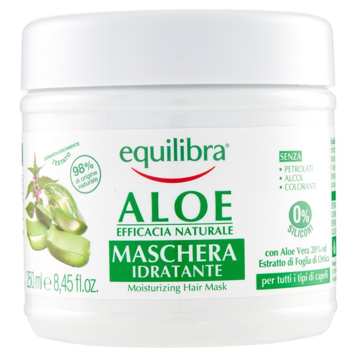 Masque capillaire hydratant à l'aloès Equilibra® 250 ml