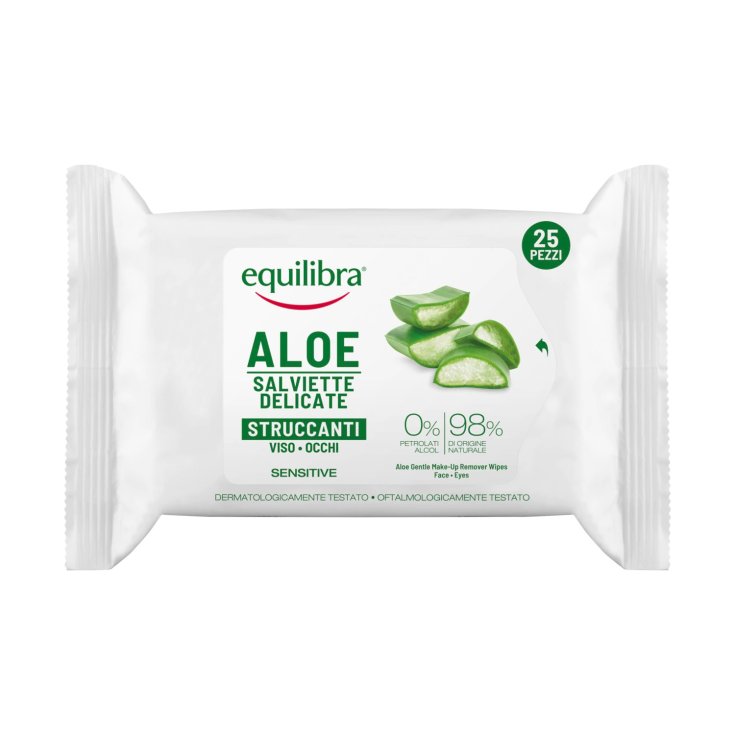 Aloe Equilibra® Lingettes Délicates 25 Lingettes