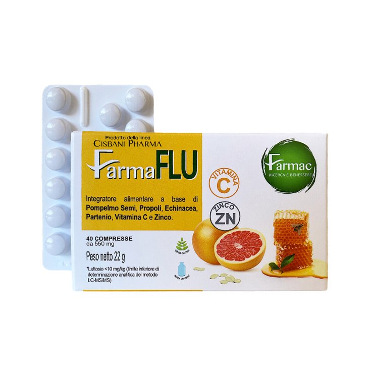 Cisbani Pharma FarmaFlu Farmac 40 Comprimés