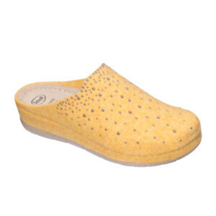 Inverness Feutre + Strass Femme Jaune 39 Dr Sholl 1 Paire