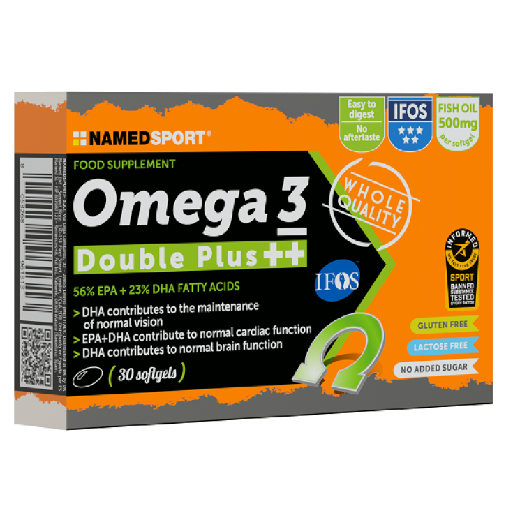 Omega 3 Double Plus ++ NamedSport 30 Gélules