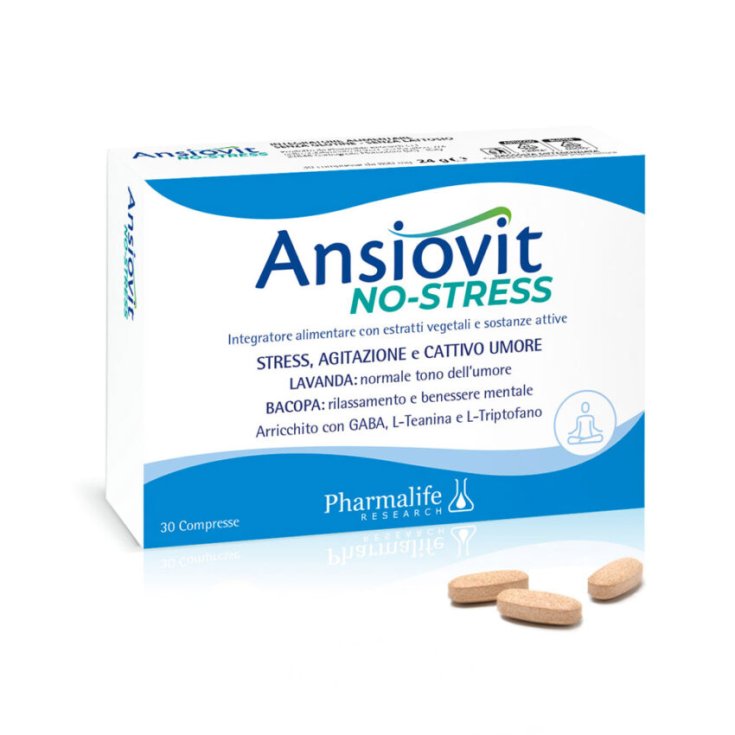 Ansiovit No-Stress Recherche Pharmalife 30 Comprimés