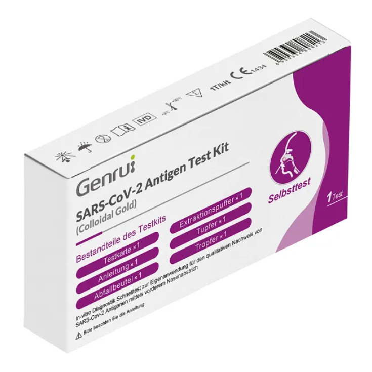 Test Genrui Rapid Antigen Test Covid 19 Selbstest 1