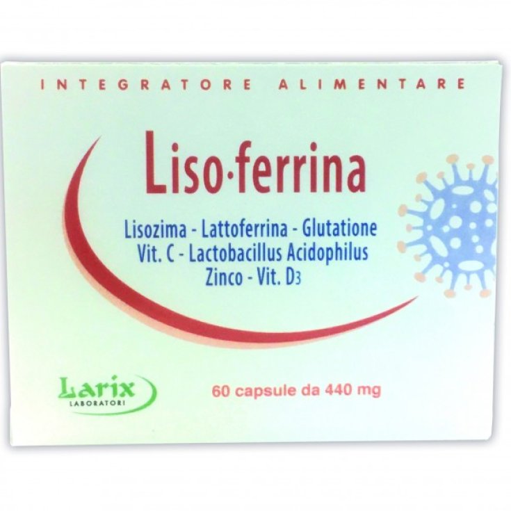 Laboratoires Liso-Ferrina Larix 60 Gélules
