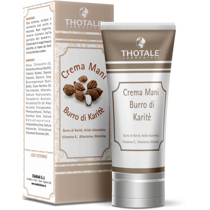 Thotale® Laboratories Crème Mains au Beurre de Karité 100 ml