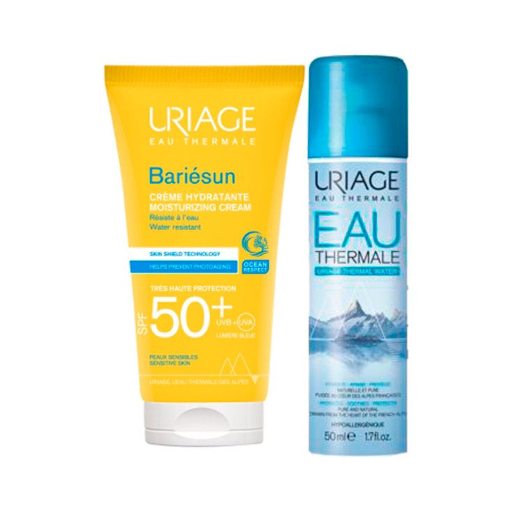 Bariésun Crème Spf50 + Eau Thermale d'Uriage 50 ml + 50 ml