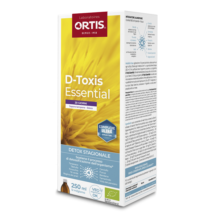 D-Toxis Essentiel Ortis Laboratoires 250ml