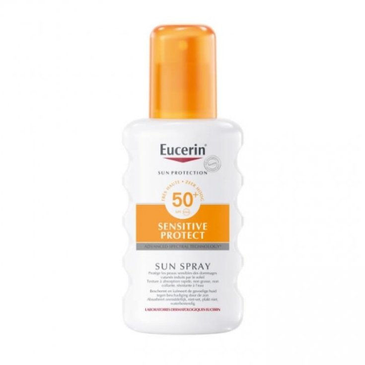 Spray Solaire Protection Sensible Spf50 + Eucerin 200 ml