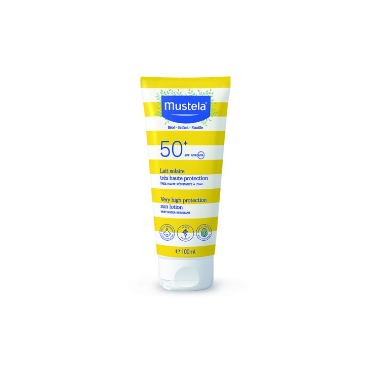 Lait Solaire Spf50 + Mustela 100ml