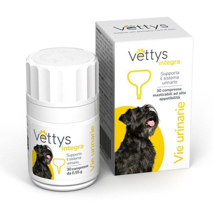 Vettys Integra Voies Urinaires Chien Pharmaidea 30 Comprimés