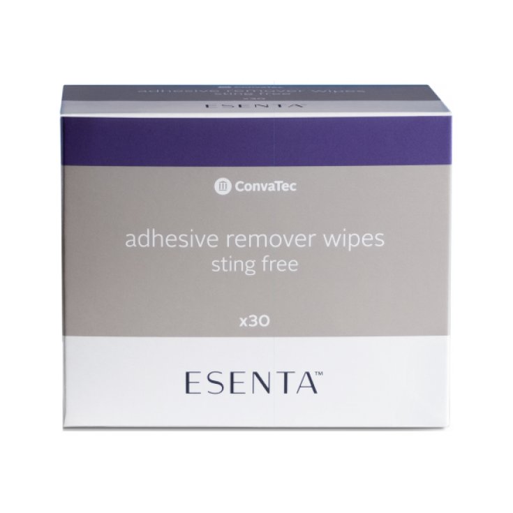 Dissolvant d'adhésif Esenta ™ - Lingettes Convatec 30 pièces