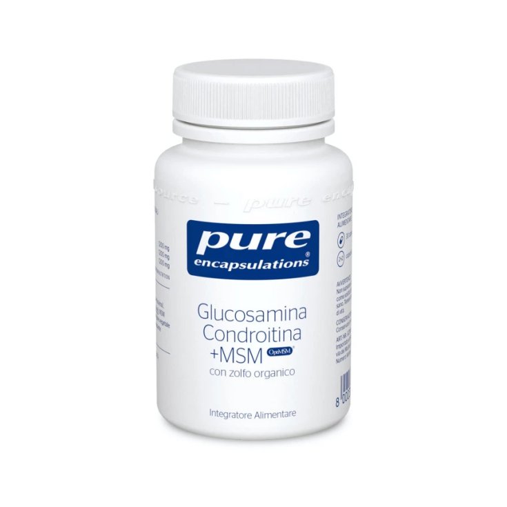 PURE ENCAPSULATIONS® GLUCOSAMINE CHONDROITINE + MSM 30 CAPSULES