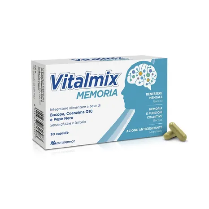 Vitalmix Mémoire Montefarmaco 30 Gélules