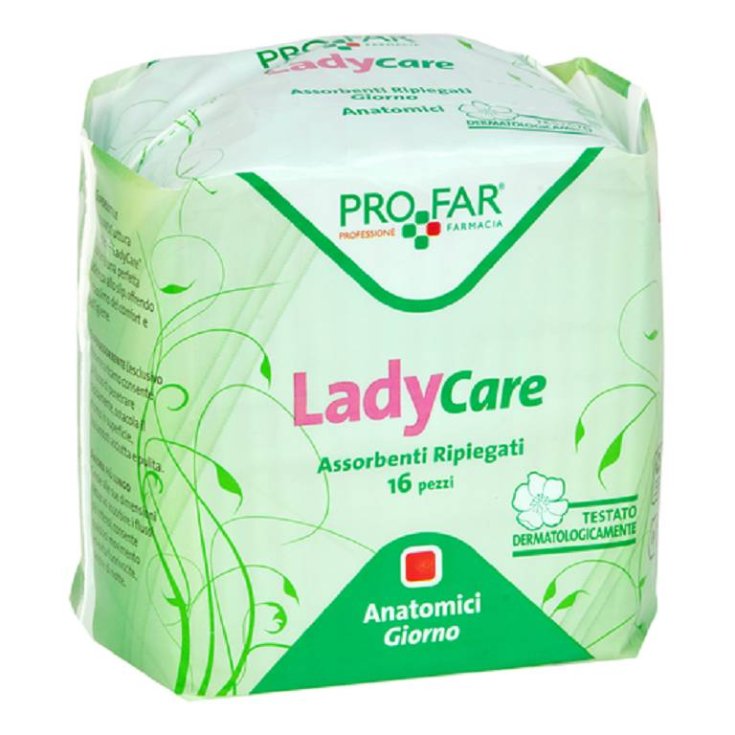 LadyCare Anatomique Jour PROFAR 16 Absorbants