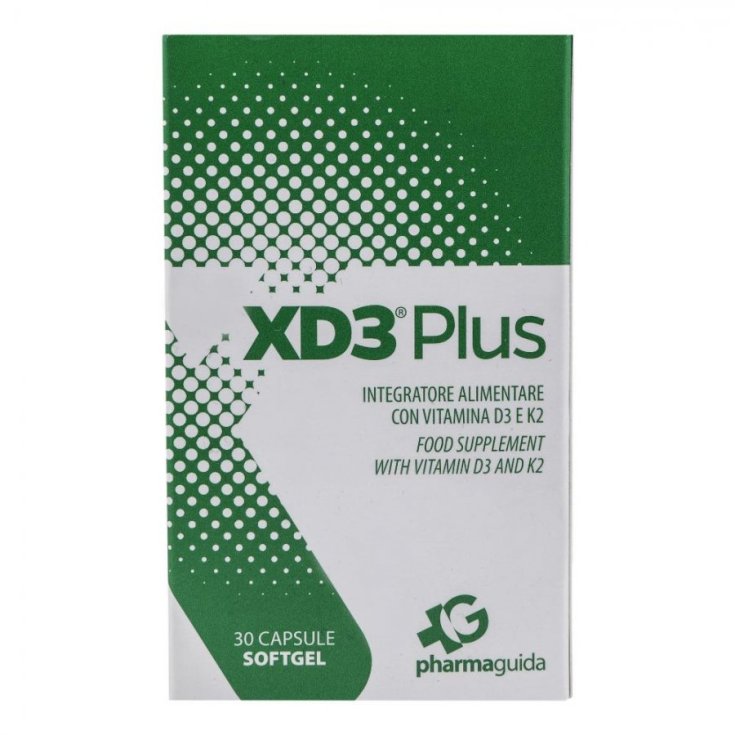 XD3 1000 Pharmaguida 60 Gélules Molles