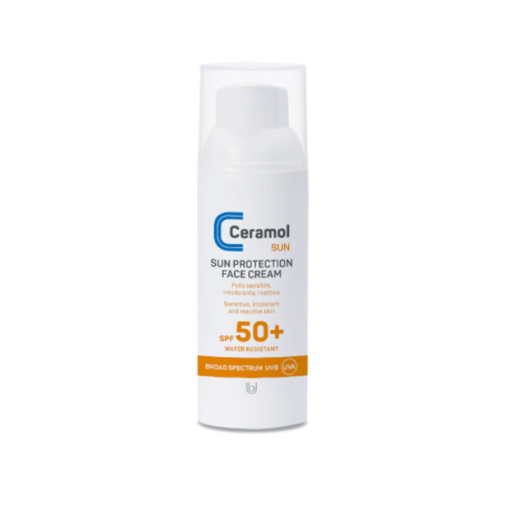 Crème Solaire Protectrice Spf50 + Ceramol Sun 50 ml