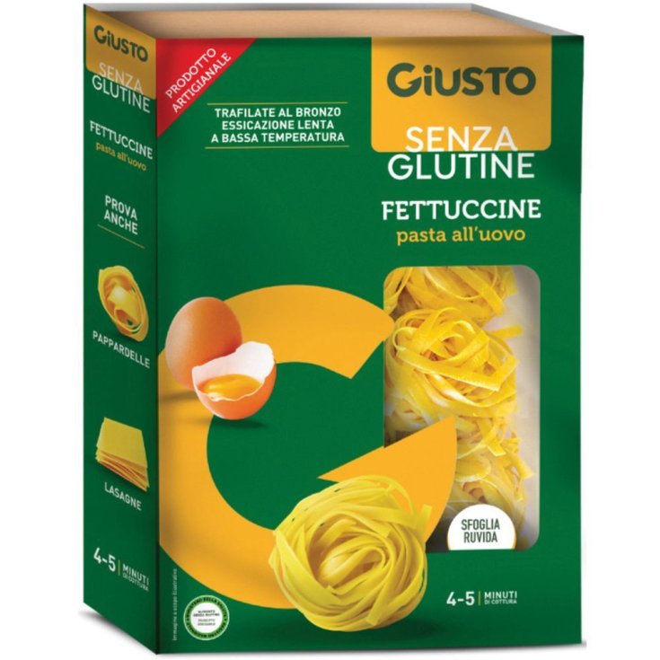 Giusto Fettuccine Giuliani aux œufs sans gluten 250g