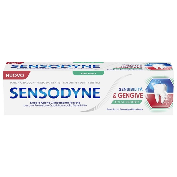 Sensibilité Et Gencives Extra Fraîcheur Sensodyne 75 ml