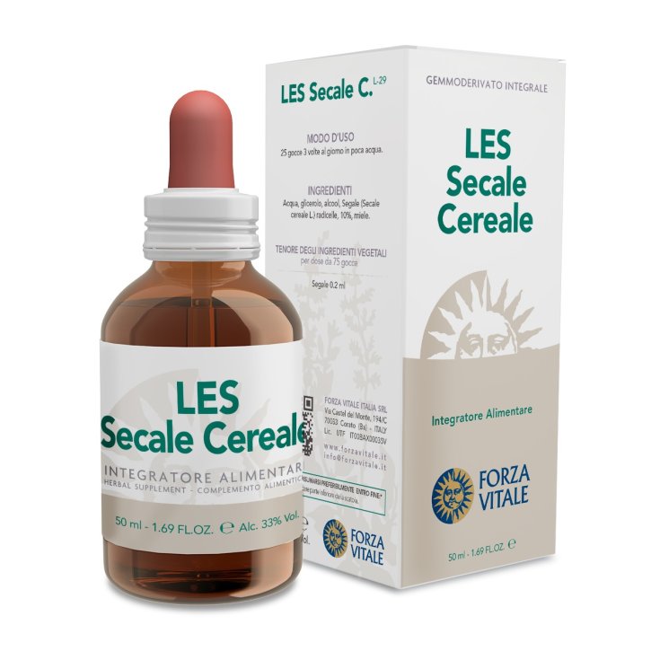 LES Secale Cereale Forza Vitale Gouttes 50ml