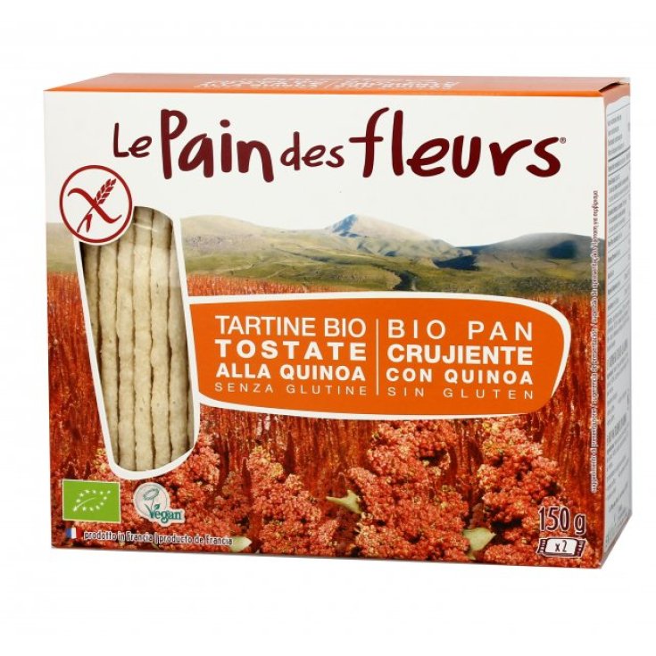 Canapés Quinoa Grillés Bio Les Pains Des Fleurs 150g
