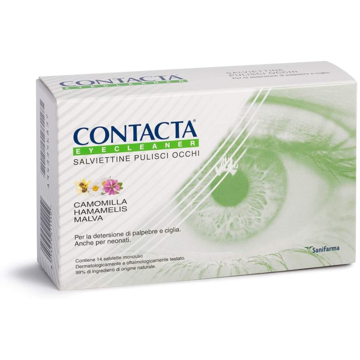 Contacta EyeCleaner 14 lingettes jetables pour les yeux