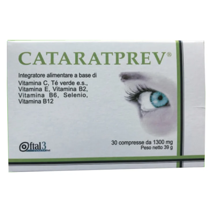 Cataratprev Oftal3 Italie 30 Comprimés