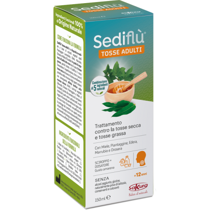 Sediflù Toux Adultes Sakura 150ml