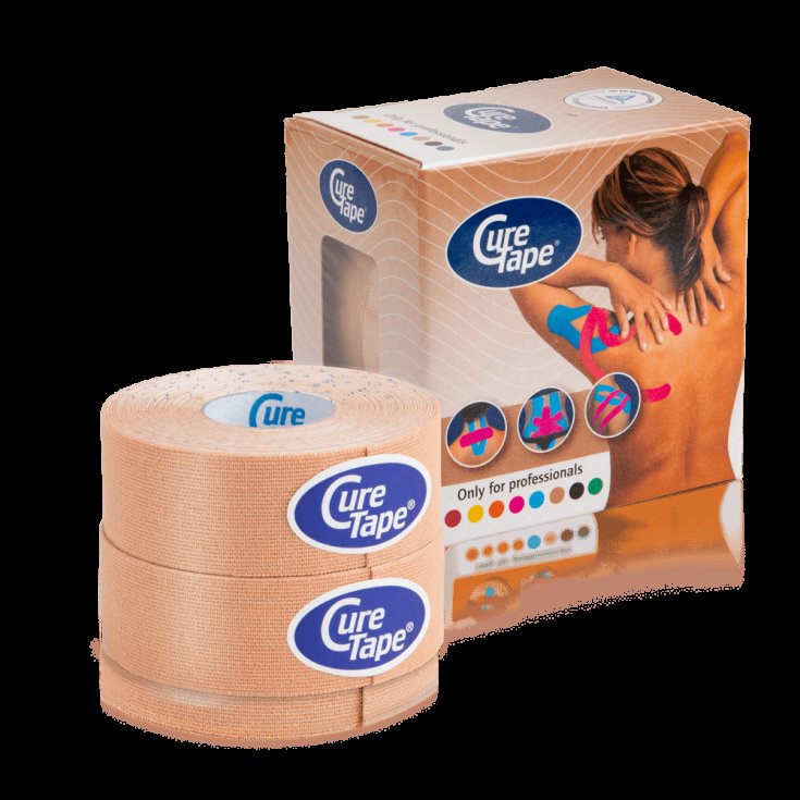 CureTape Beige 1 Patch en Rouleau 1cm x 5m