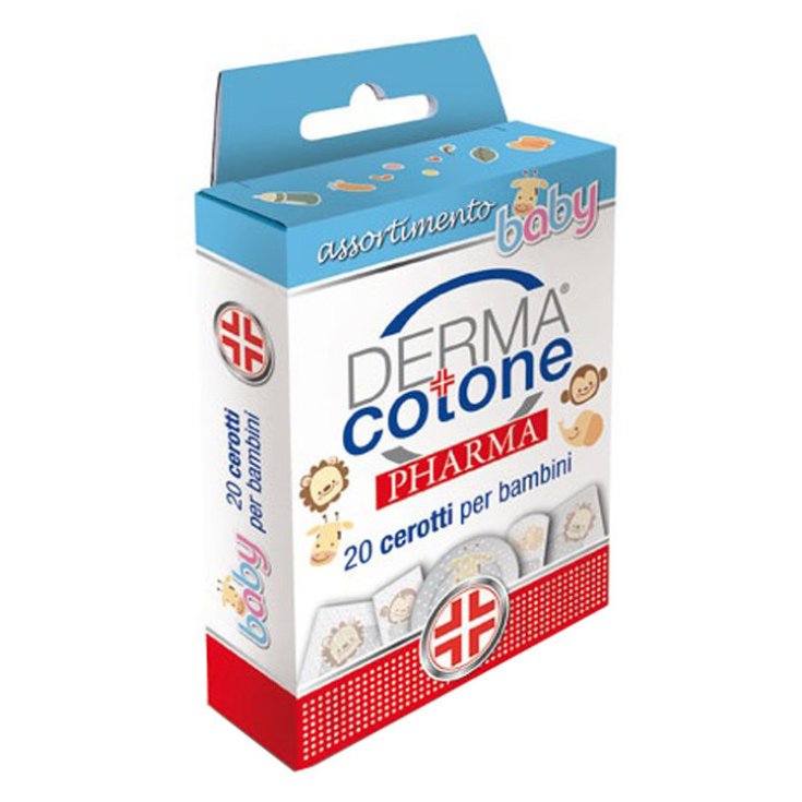 PATCHS POUR ENFANTS ASSORTIS DERMACOTONE® 20 PIÈCES
