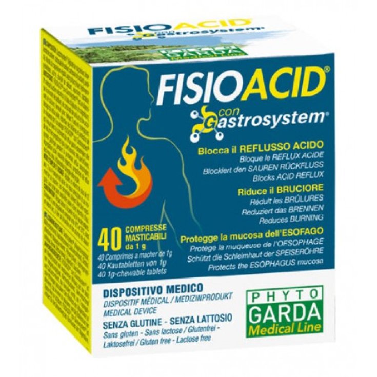 FISIOACIDE 40CPR À CROQUER