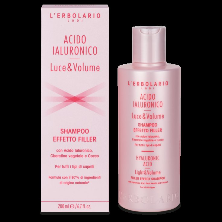 Shampooing Léger & Volume Acide Hyaluronique L'ERBOLARIO 200ml