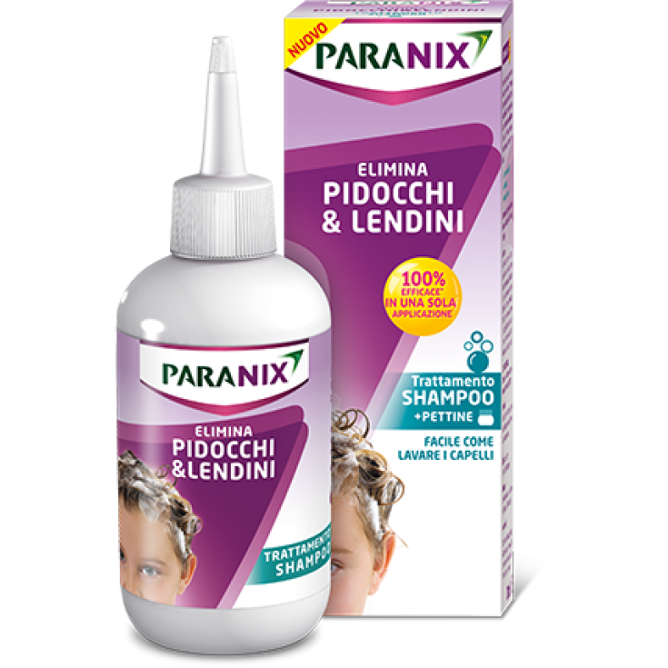 Shampooing traitement contre les poux de têtes - Paranix