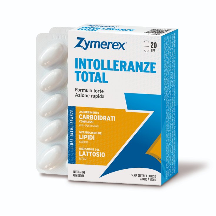 Zymerex Intolérances Total 20 Comprimés