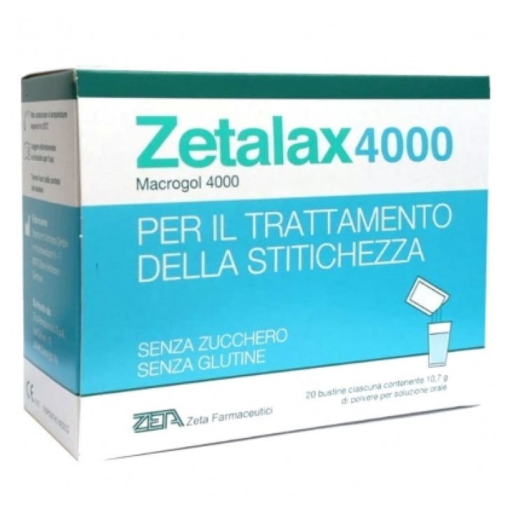 Zetalax 4000 Zeta Farmaceutici 20 Sachets