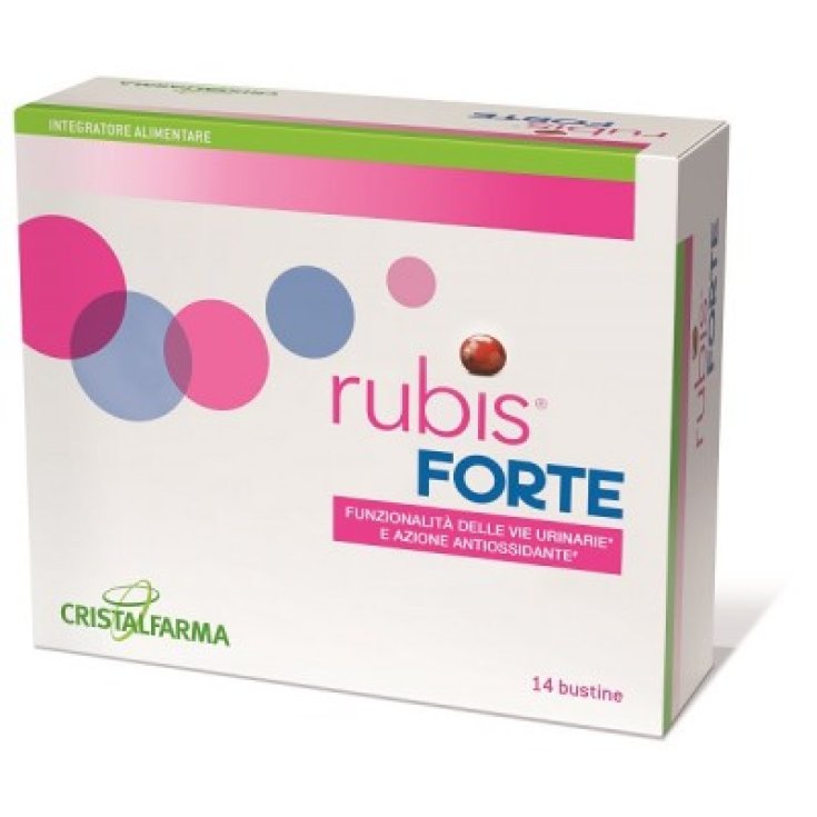 Rubis Forte Cristalfarma 14 Sachets