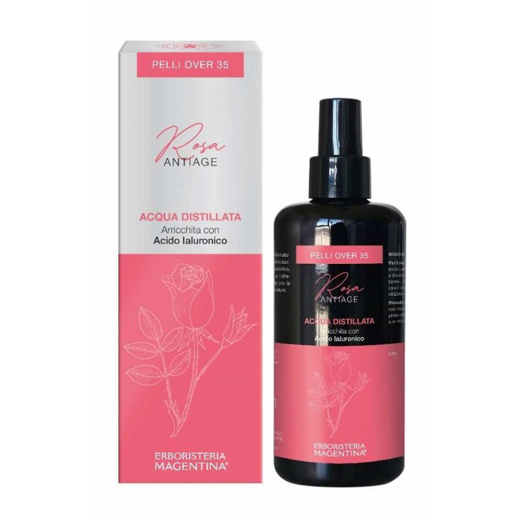 EAU DISTILLEE ROSA ANTIAGE HERBALISME MAGENTINA® 200ml