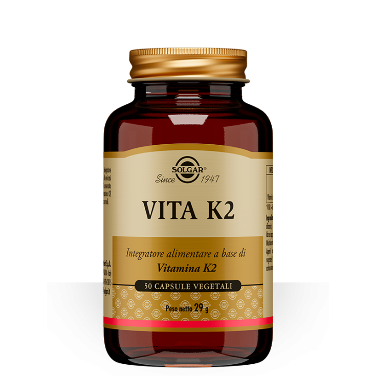 Vita K2 Solgar 50 Capsules Végétariennes