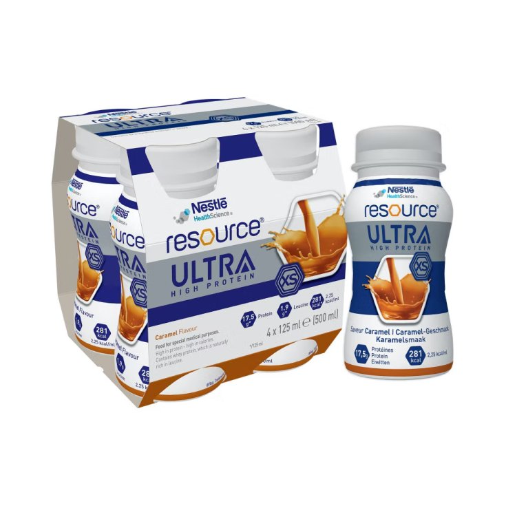 RESOURCE® ULTRA CARAMEL NESTLÉ 4X125ML