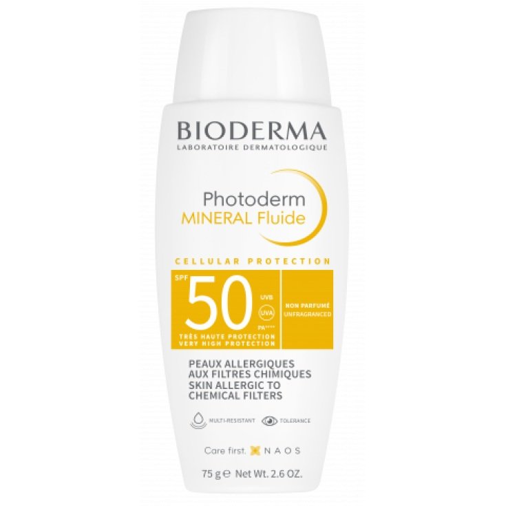 Photoderm Fluide Minéral SPF50+ BIODERMA 75ML Photoderm Fluide Minéral SPF50+ BIODERMA 75ML