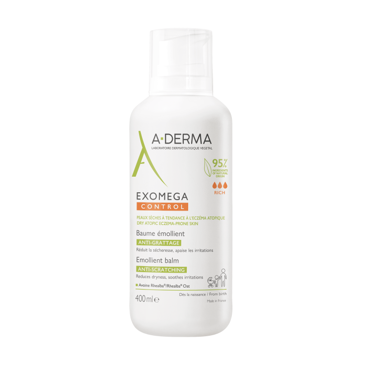Exomega Baume Émollient Visage Corps A-Derma 400 ml